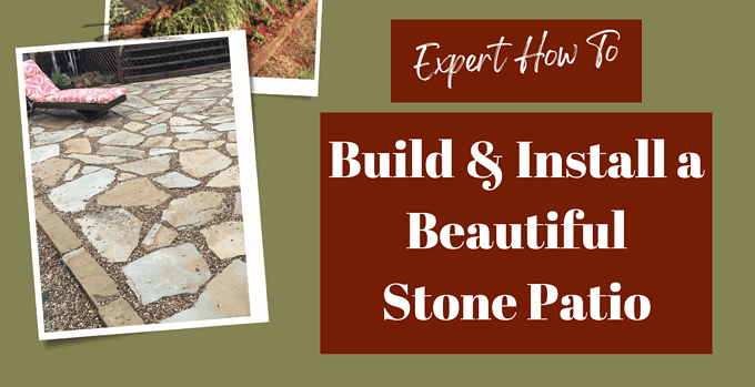 stone patio