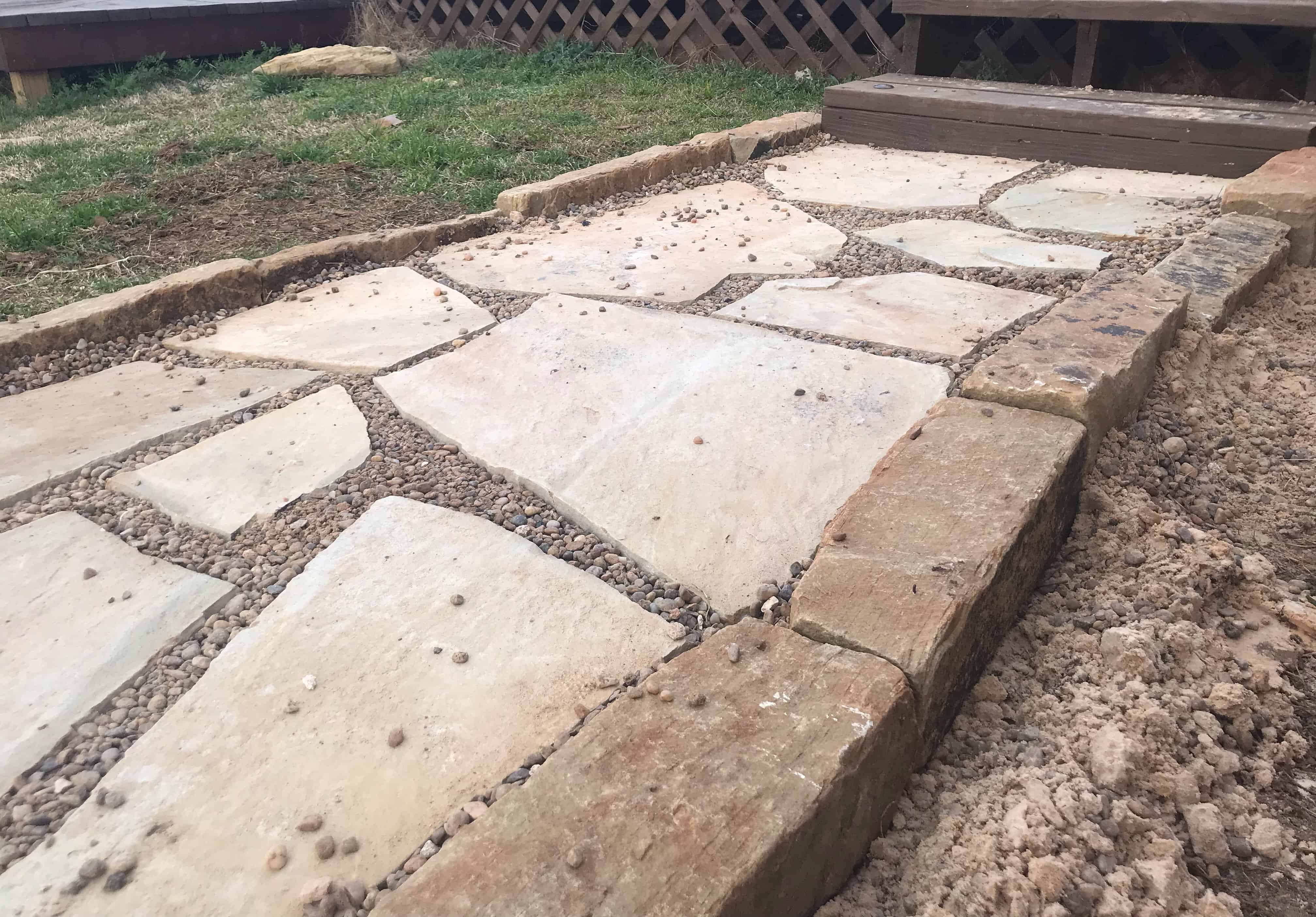 Expert How-to; Build a Beautiful Stone Sidewalk