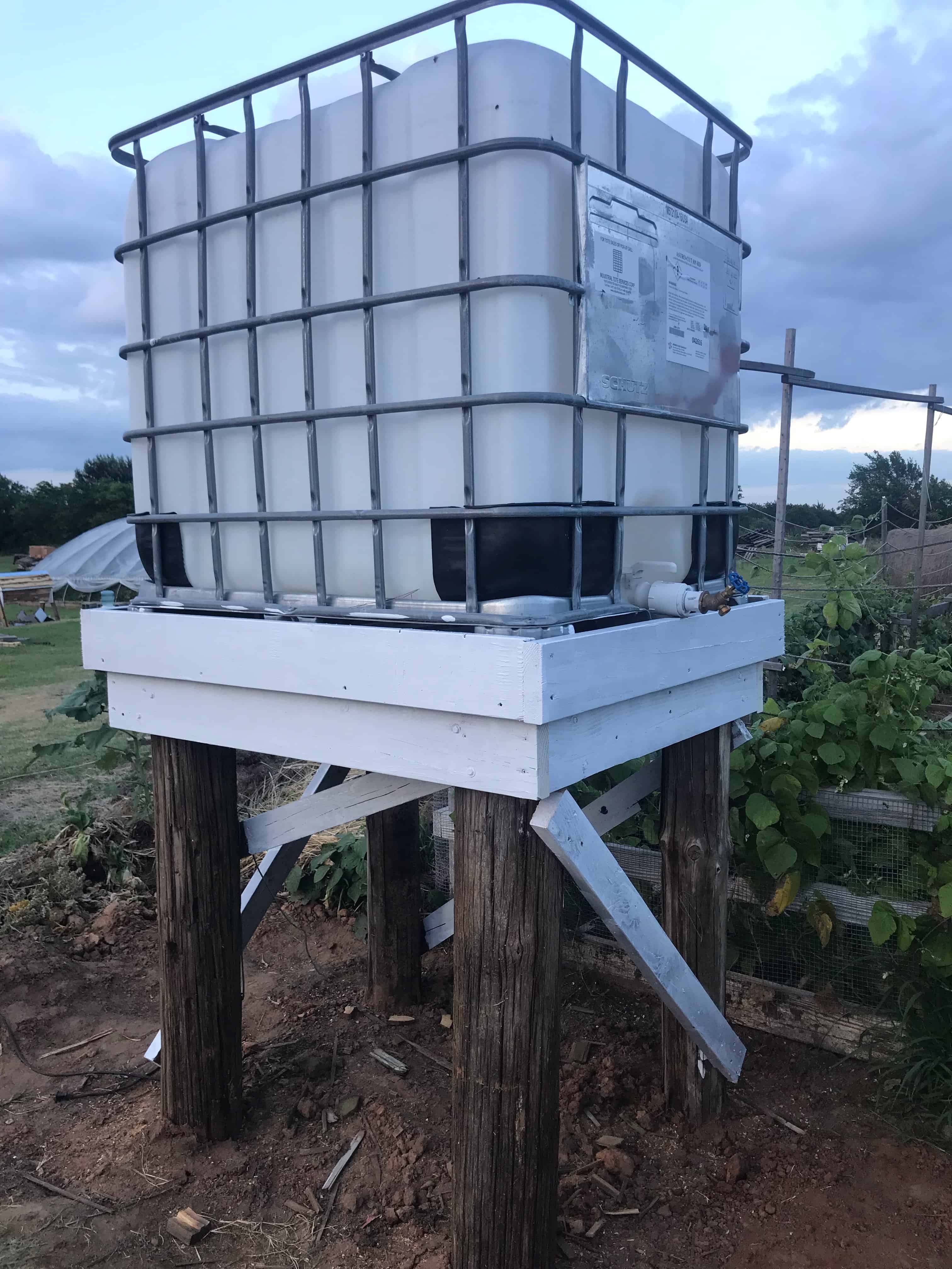 Expert How-to; Build a Water Collection Tower – Easy DIY