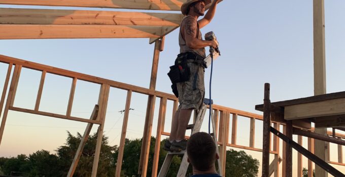 Construction, new addition, home, framing