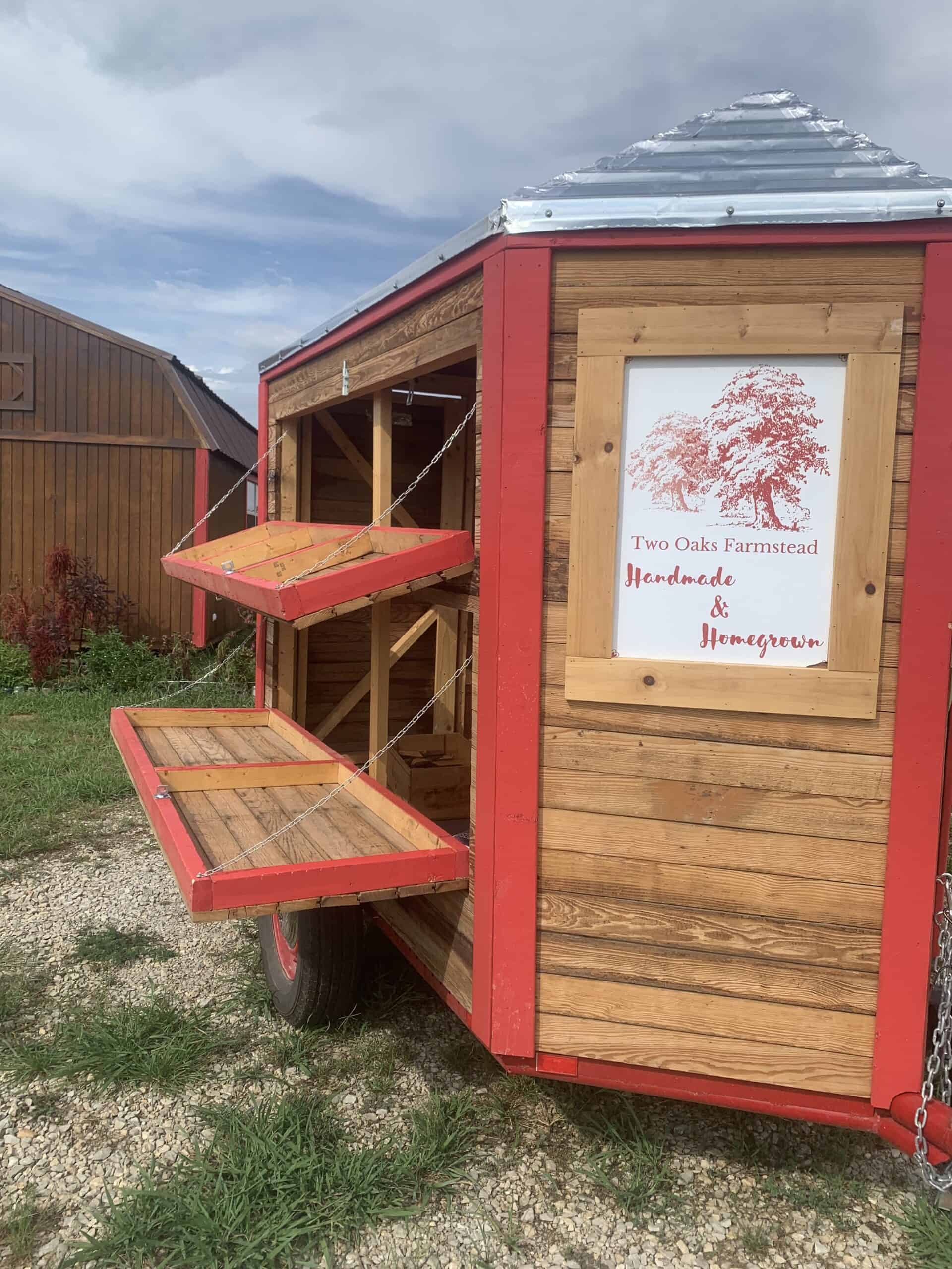 How to Build a Beautiful and Fruitful Mobile Farm Stand - Photos and 