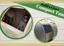 Bountiful Organic Gardening; How to Build 1 Giant Compost Tumbler