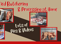 Simplified Butchering and Processing at Home on the Farm – Pics & Video