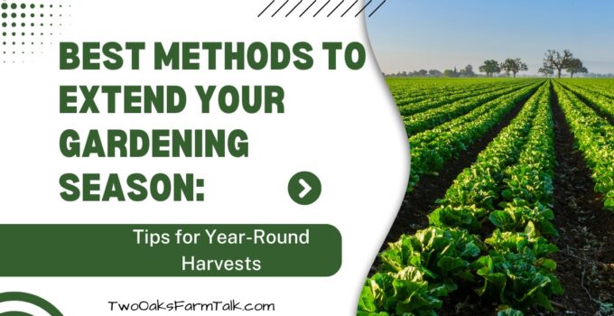 extend your gardening season